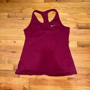 Nike Women's Maroon Tank Top
